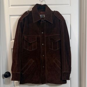 Band S vintage 70’s suede jacket size 46